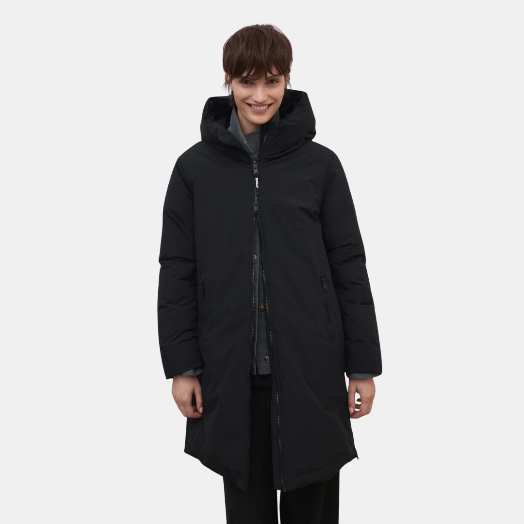 Ecoalf Mati Jacket Woman 319 Black - Image 2