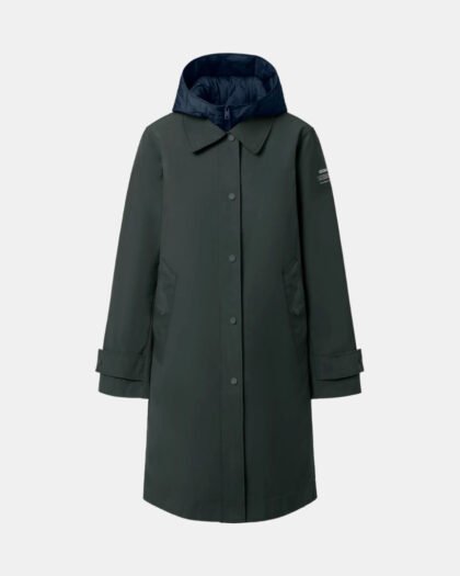 Ecoalf Suancis Jacket Woman Deep Khaki