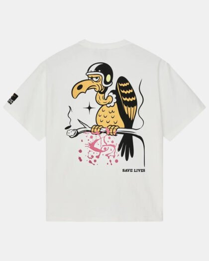 Deus Ex Machina Turpentine Os Tee Vintage White