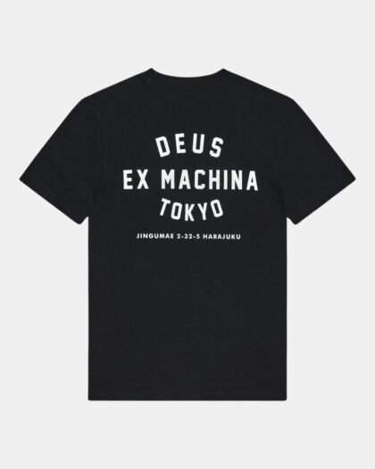 Deus Ex Machina Harajuku Helmet Tee Black