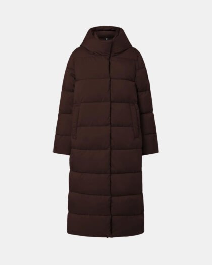 Ecoalf Adriana Jacket Woman Dark Brown