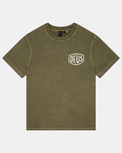 Deus Ex Machina Shield Gd Tee Olive Green