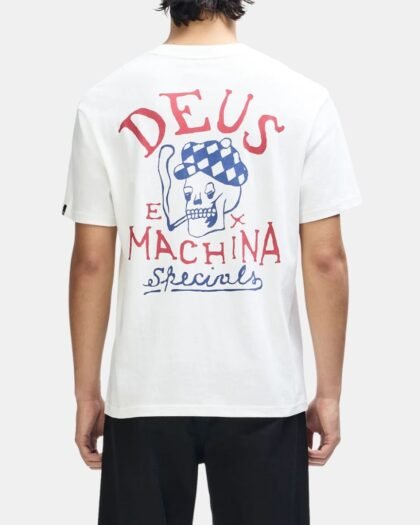 Deus Ex Machina Bobskull Tee White