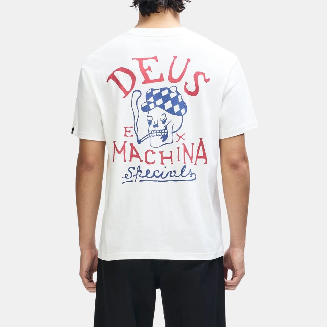 Deus Ex Machina Bobskull Tee White
