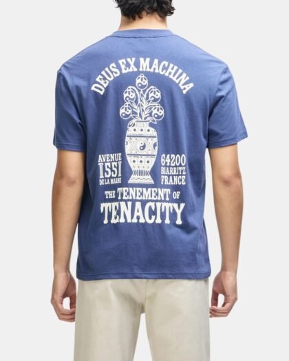 Deus Ex Machina Biarritz Ceramic Tee Mechanic Blue