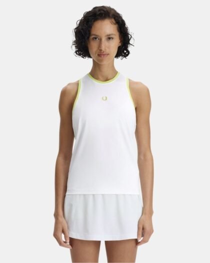 Fred Perry Tennis Vest White