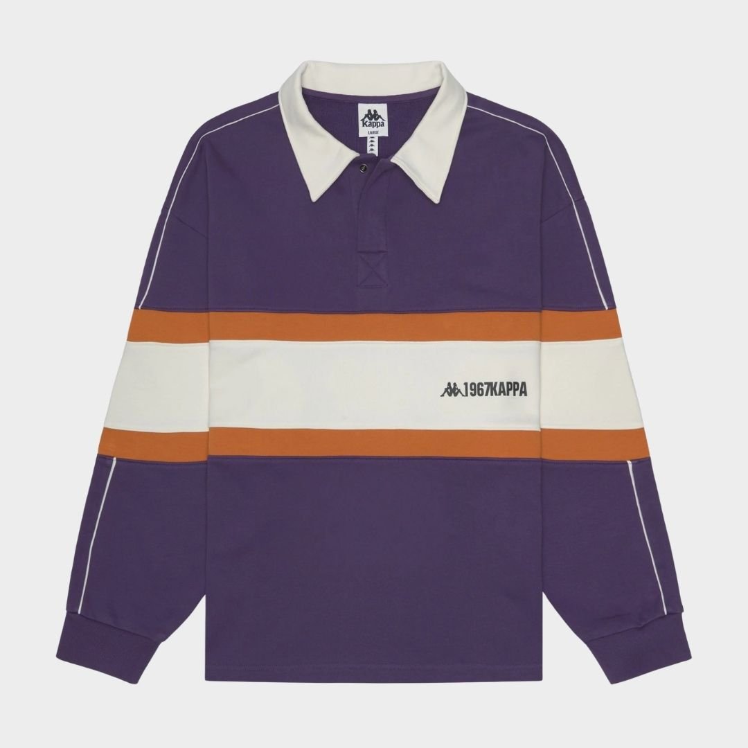 Kappa Authentic Orsen Violet-Anil White Natural-Orange Desert