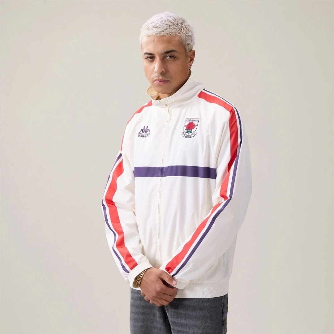 Kappa Authentic Osader White Natural-Violet Anil - Image 2