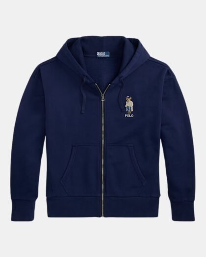 Polo Ralph Lauren Vintage Fit Polo Bear Full-Zip Hoodie Classic Navy