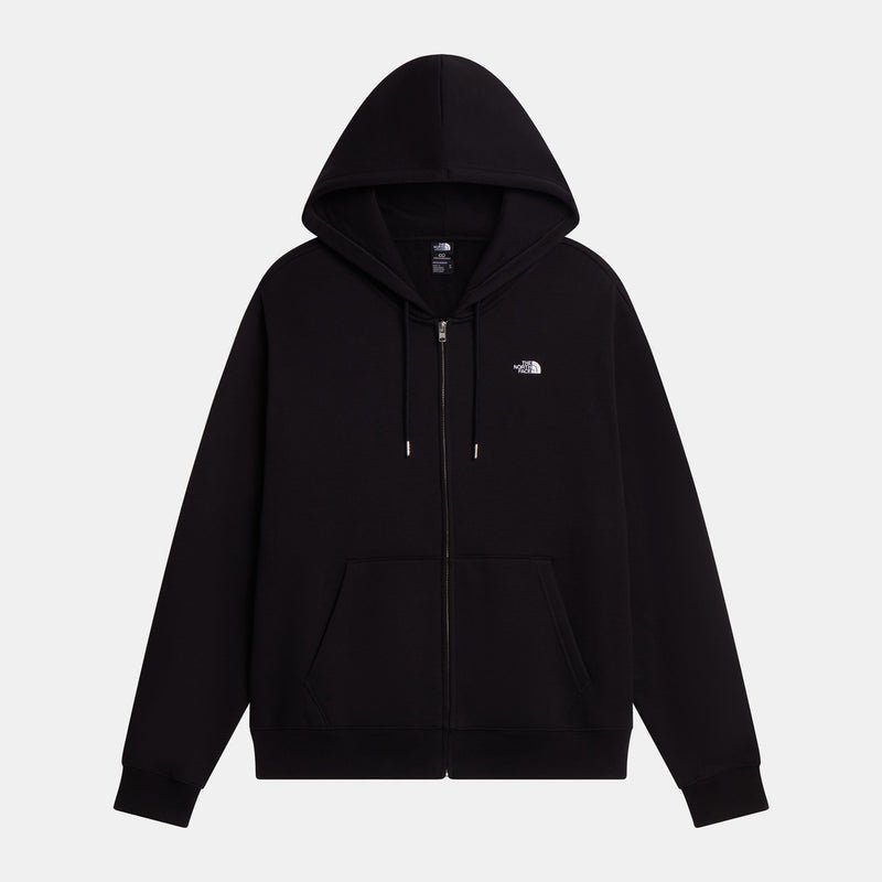 The North Face M Tnf Essential Simple Dome Rlx Full Zip Tnf Black