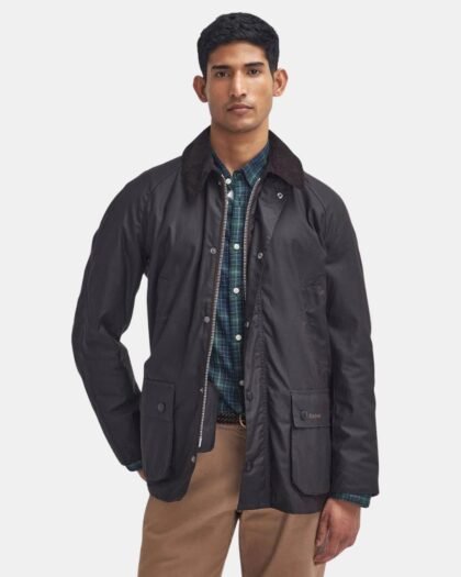 Barbour Ashby Wax Jacket Rustic