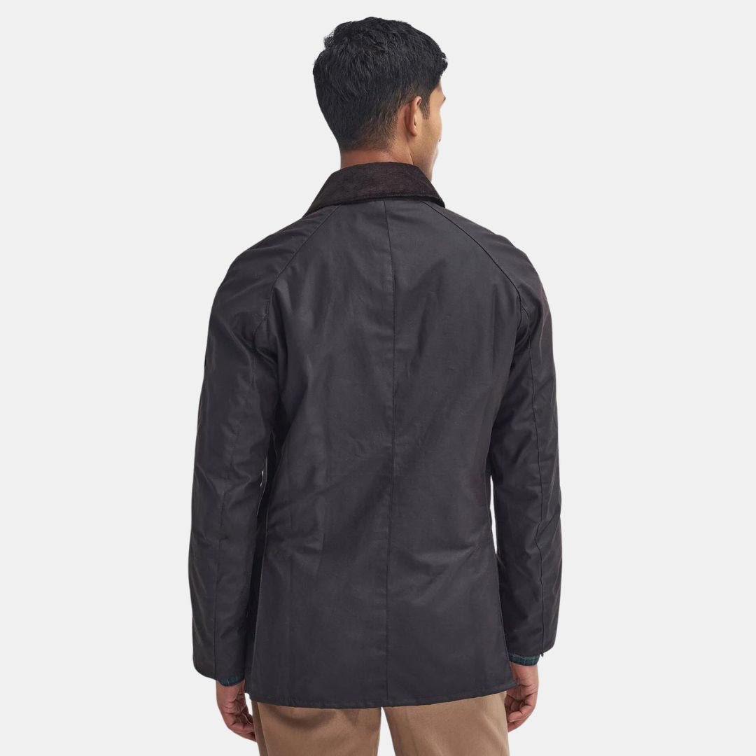 Barbour Ashby Wax Jacket Rustic - Image 2