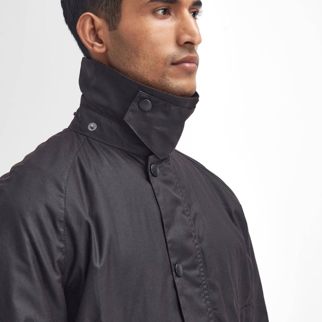 Barbour Ashby Wax Jacket Rustic - Image 6