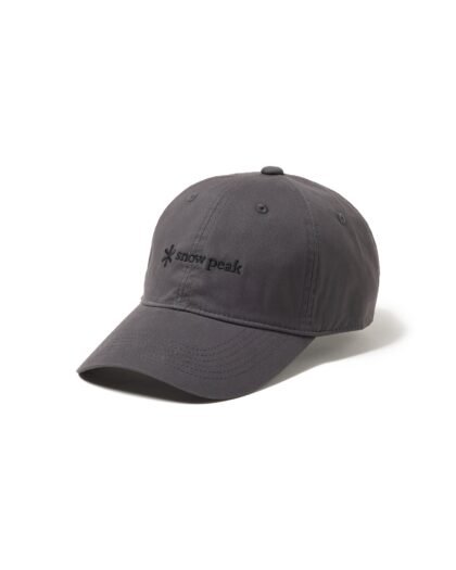 Snow Peak New Standard Logo Cap Charcoal