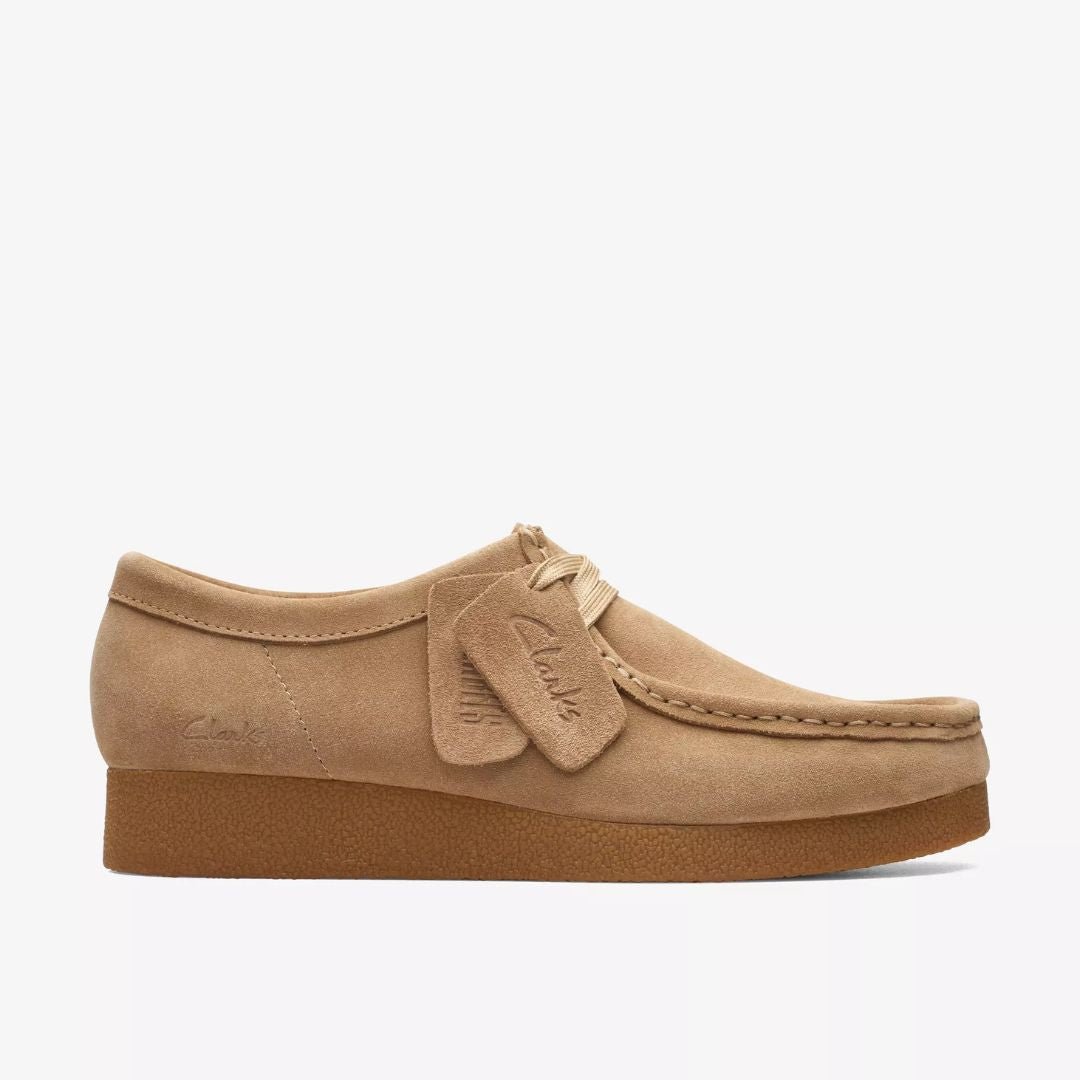 Clarks Wallabee Evo Women's Dark Sand Suede