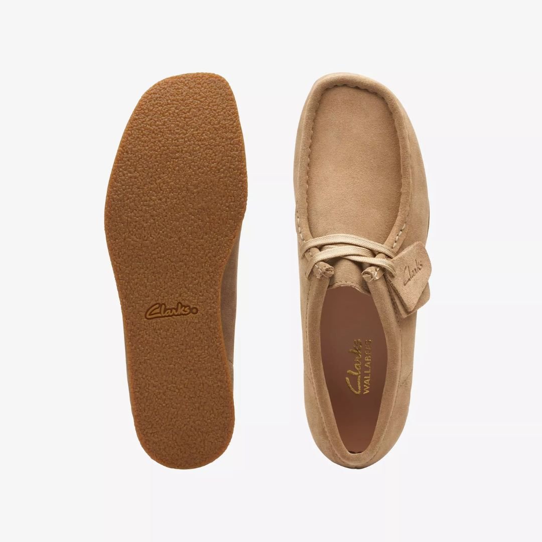Clarks Wallabee Evo Women's Dark Sand Suede - Image 4