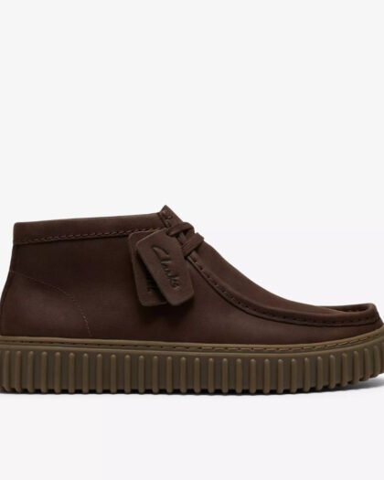 Clarks Torhill Hi Men's Dark Brown Leather