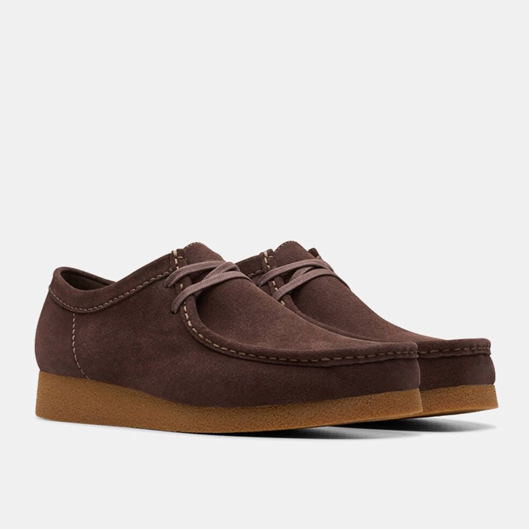 Clarks Wallabee Evo Men's Dark Brown Suede - Image 3