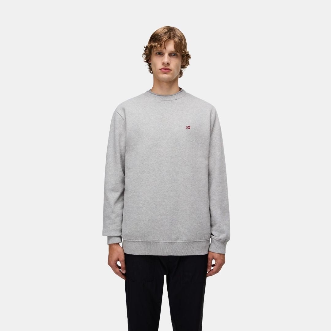 Napapijri Balis Crew Sum 2 Medium Grey Melange