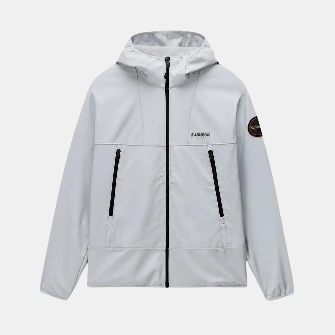 Napapijri A-Biois Light Grey Solid
