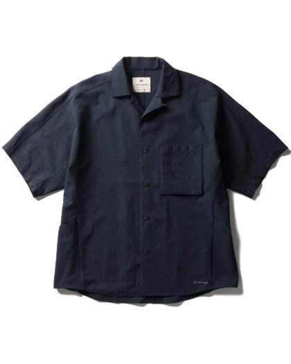 Snow Peak Airo Short Sleeve Shirt Black