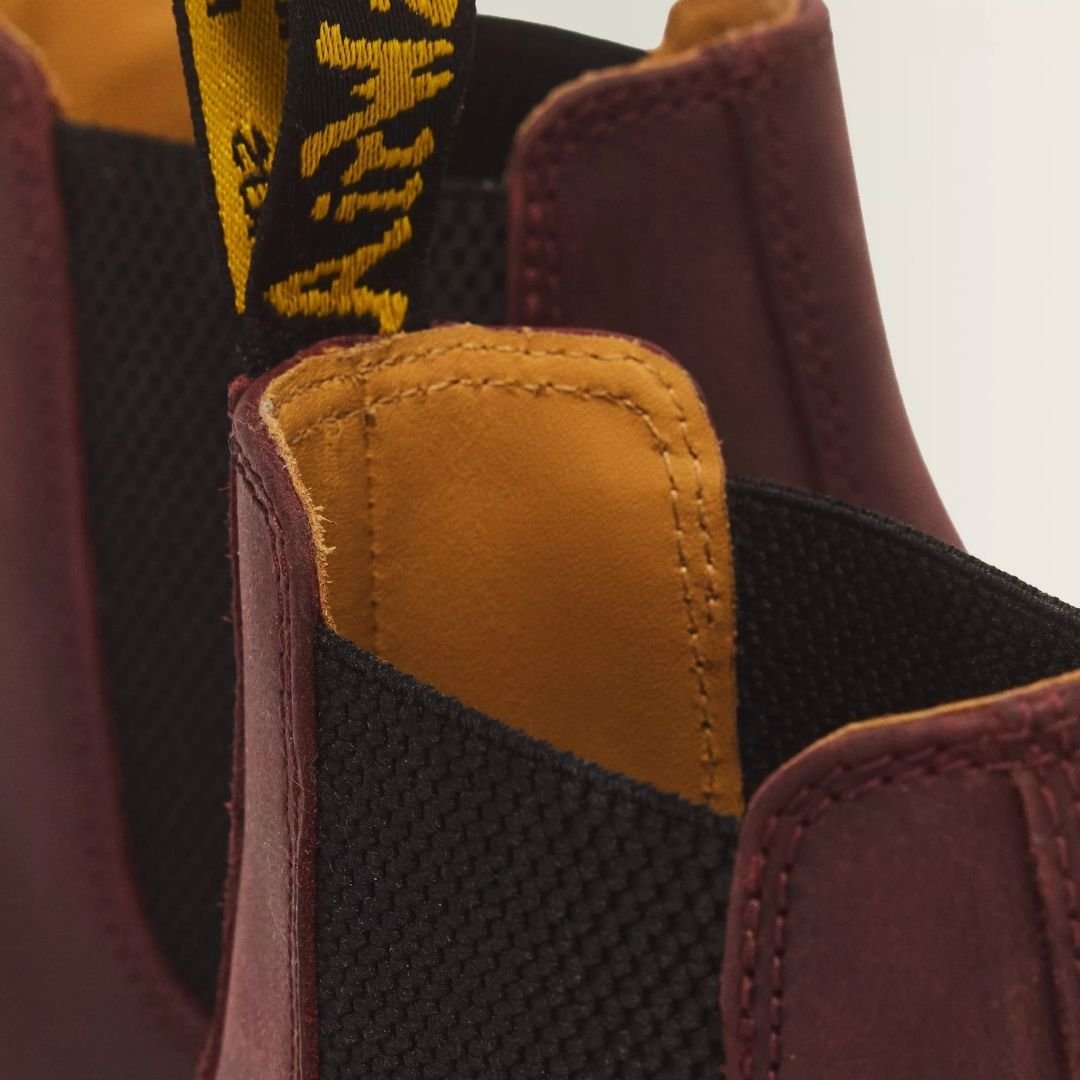 Dr. Martens 2976 Ys Cherry Red Crazy Horse - Image 4