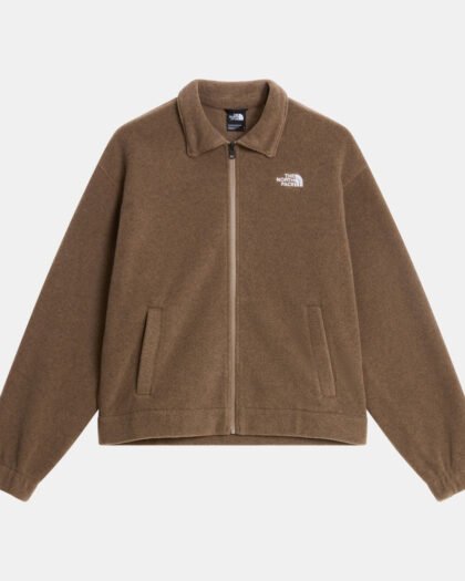 The North Face W Fleece Collared Jkt Garnet Blac